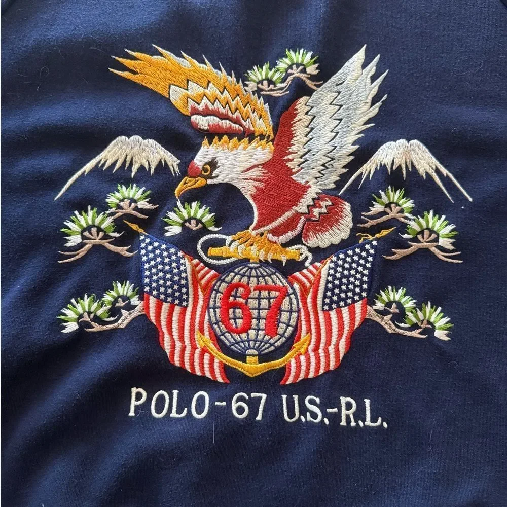 Polo Ralph Lauren navy crewneck